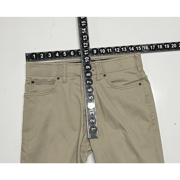 Lee Pants Mens 30X32 Beige Chino Extreme Motion MVP Straight Fit Tapered Stretch - Picture 3 of 9